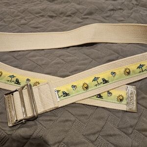 Pose Gait Belt. Posey Brand. Beachy Themed.